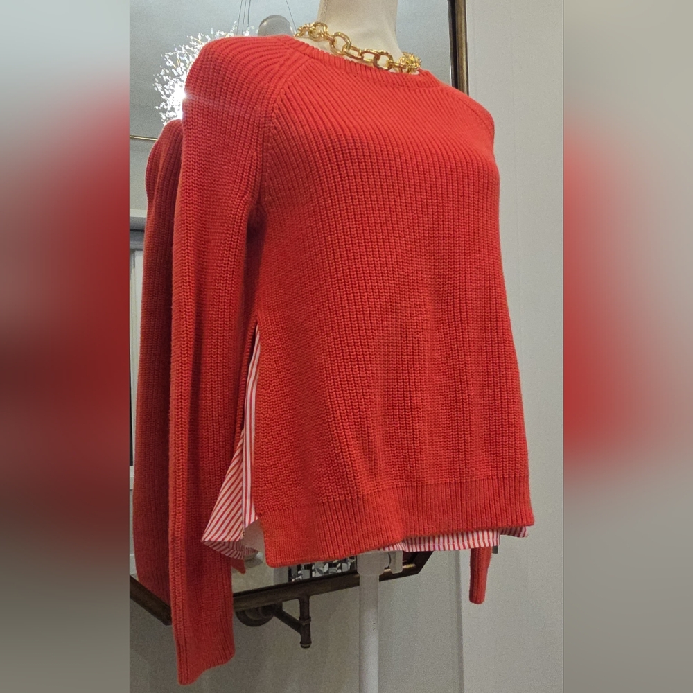 Ralph Lauren Vibrant Red Crew Neck Sweater